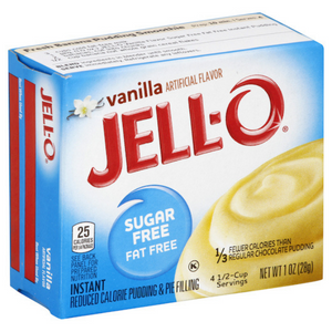 Jell-O Instant Pudding - Sugar Free Vanilla