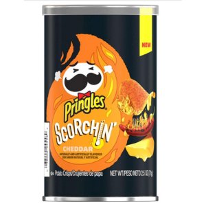 Pringles Scorching Cheddar Grab & Go 70g (2.5oz) x 12