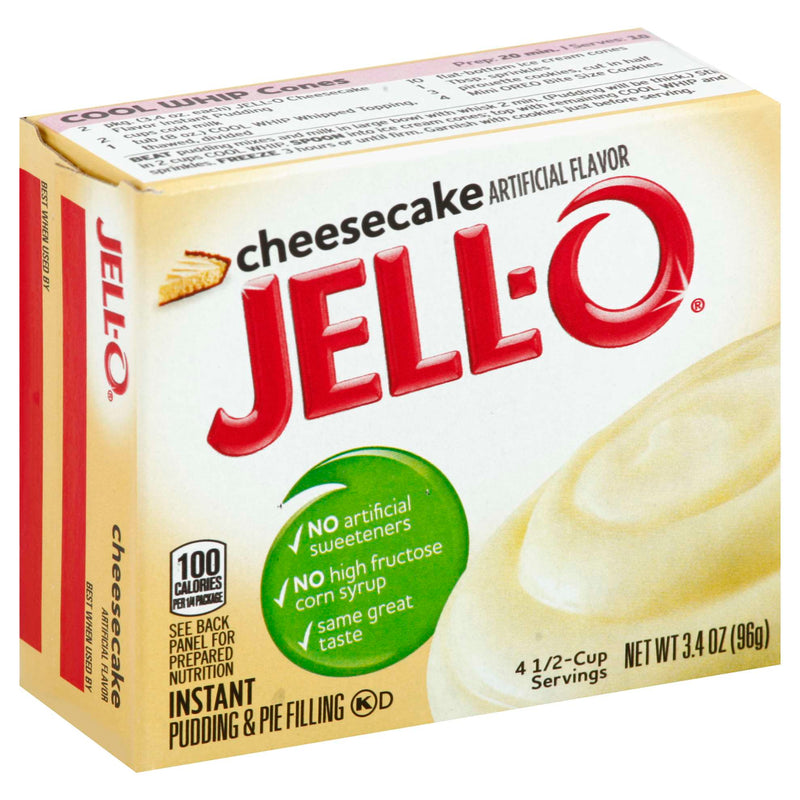 Jell-O Cheesecake Instant Pudding MIx 3.4oz (96g)