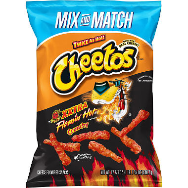 American Cheetos XXTRA Flamin Hot 17.37oz 492g