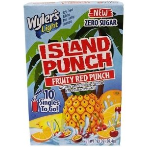 Wylers Island Fruity Red Punch Zero Sugar Singles To Go