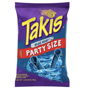 Takis Blue Heat Party Size 24.7oz (700g)