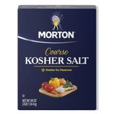 Morton Coarse Kosher Salt 1.36kg Box