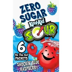 Kool Aid On The Go Zero Sugar Sour Blue Raspberry