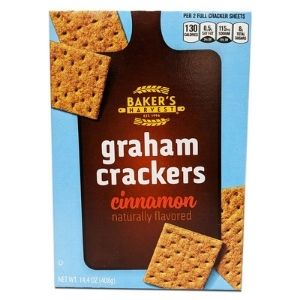 Bakers Harvest Cinnamon Graham Crackers