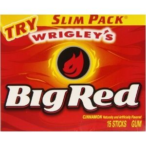 Big Red Gum Slim Pack 1ct