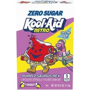 Kool Aid Retro Purplesaurus Rex Sugar Free Singles to Go