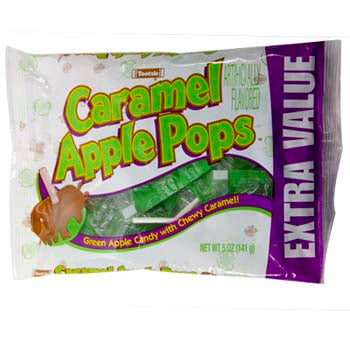 Tootsie Caramel Apple Pops