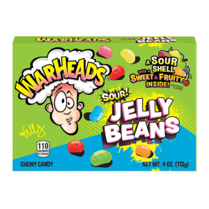 Dated Nov 2023 WarHead Sour Jelly Beans Thr Box 12ct