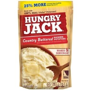 Hungry Jacks Instant Potato - Country Butter.  142g
