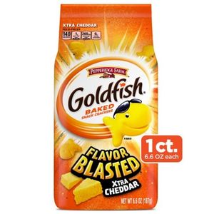 Pepperidge Farm Goldfish Flavor Blasted Xtra Cheddar Crackers 187g bag