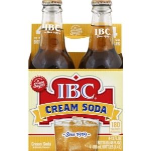 IBC Creaming Soda Bottles - 4 pack