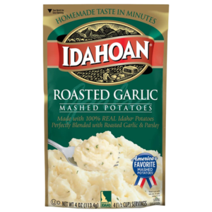Idahoah Foods Mashed Potato Roasted Garlic 113g (4oz)