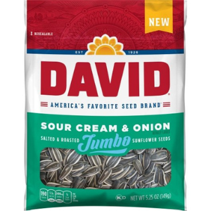 David Sunflower Seeds JUMBO - Sour Cream & Onion