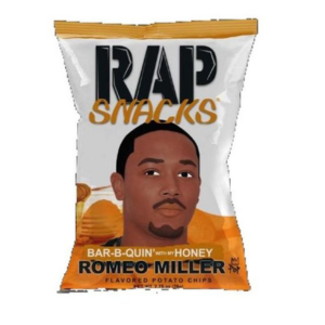 Rap Snacks - Romeo Miller Bar-B-Quin with Honey  Potato Chips 71g