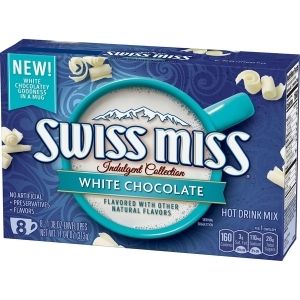 Swiss Miss Indulgent White Hot Chocolate 8pk per box
