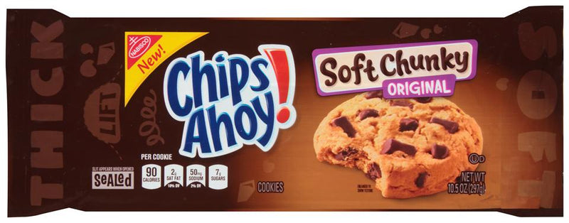 Nabisco - Chips Ahoy!  Soft Chunky Original Cookies 297g