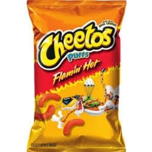 American Cheetos Flamin Hot Corn Puffs 60.2g