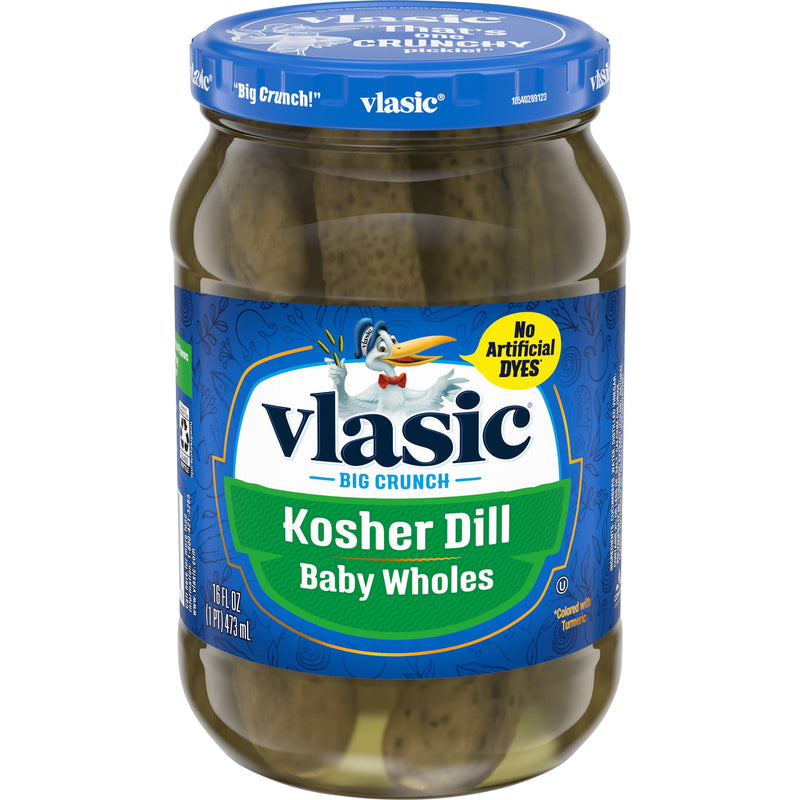 Vlasic: Baby Kosher Dill Pickles (473ml)