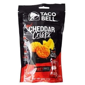 Taco Bell Fire Cheddar Crisps (56g)