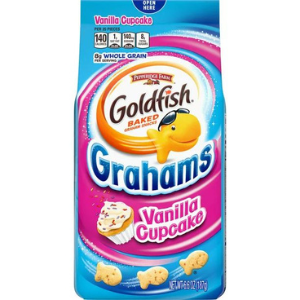 Goldfish Grahams Vanilla Cupcake Crackers 187g