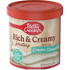 Betty Crocker - Rich & Creamy Frosting - Cream Cheese
