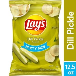 Lay's Dill Pickle Potato Chips - Party Size 12.5oz