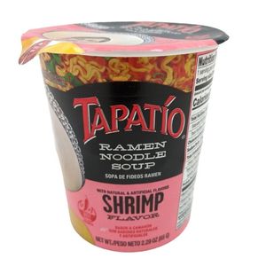 Tapatio Ramen Noodle Soup Cup - Shrimp