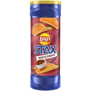 Lays Stax Mesquite BBQ single