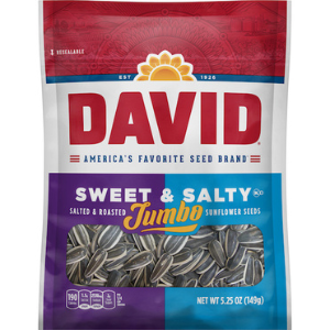 David Sweet & Salty JUMBO Sunflower Seeds
