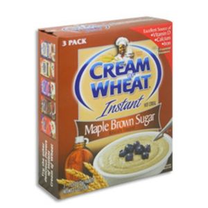 Cream of Wheat Hot Cereal - Maple Brown Sugar, 3pk