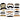 1 inch Toy Capsule - Fuzzy Moustache 250 count