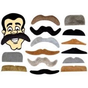 1 inch Toy Capsule - Fuzzy Moustache 250 count