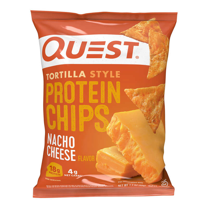 Quest Tortilla Style Protein Chips  - Nacho Cheese