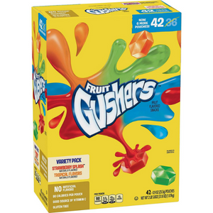 Fruit Gushers Variety Pack 42ct