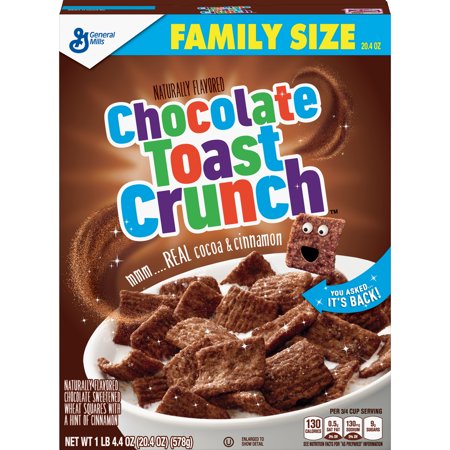 Cinnamon Toast Crunch Chocolate Cereal (578g)