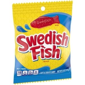Swedish Fish Red Peg Bag