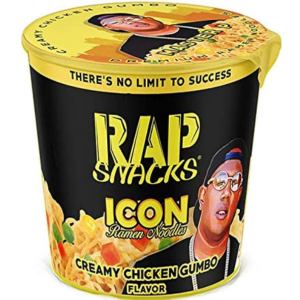 Rap Snacks Master P Creamy Chicken Gumbo Ramen Noodle Cup