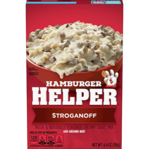 Hamburger Helper STROGANOFF Pasta & Creamy Sauce 6.4oz