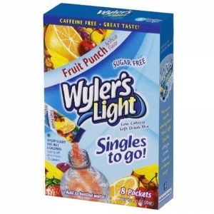 Wylers Single To Go Fruit Punch (Sugar Free)