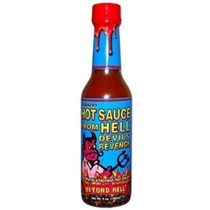 Devil's Revenge Hot Sauce from Hell Bottle - 148ml