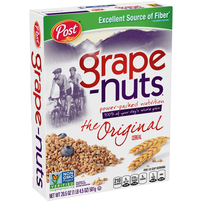 Post Grape Nuts Breakfast Cereal, The Original (20.5g) 581g