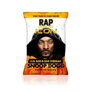 Rap Snacks - Snoop Dogg Bar-B-Que Cheddar Potato Chips 71g