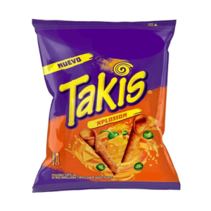 Takis XPLOSION - Cheese & Chili Pepper Flavoured Rolled Tortilla Chip