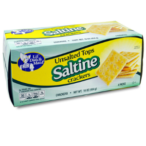 Lil Dutch Maid Saltine (unsalted) Crackers Dated April 23