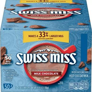 Swiss Miss Milk Chocolate Hot Cocoa Mix 50ct