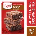 Duncan Hines Chewy Fudge Family Size Brownie Mix