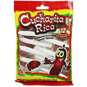 Cucharita Rica Tamarindo Candy Spoon 12ct Peg Bag