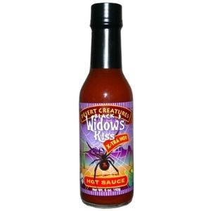 Desert Creatures Black Widow's Kiss Xtra Hot - Hot Sauce Bottle 148ml