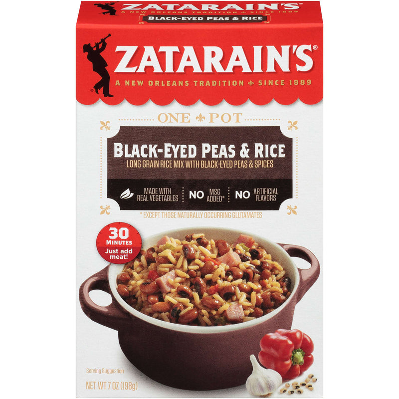 Zatarains Black Eyed Peas & Rice